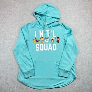 Disney Parks Authentic International Squad Hoodie Sweatshirt Womens Large